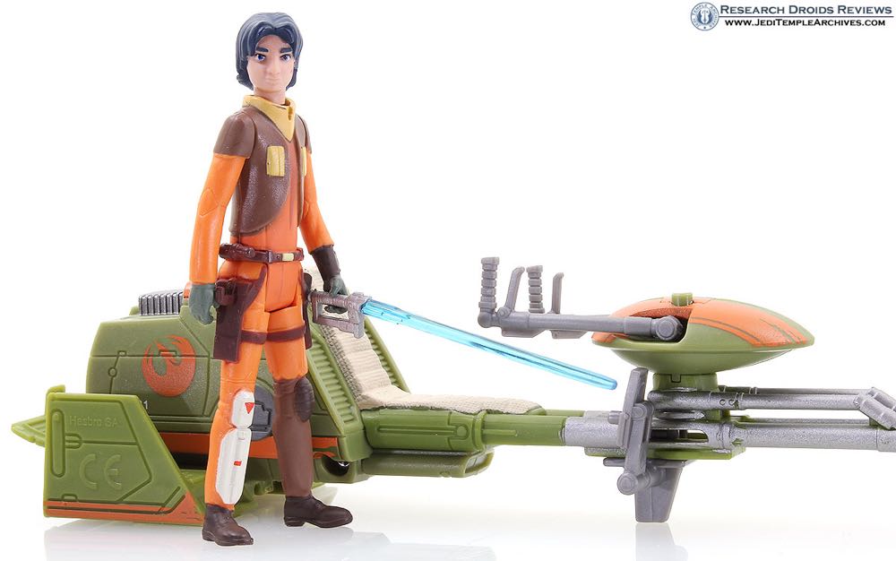 Ezra Bridger & Speeder - Hasbro (Star Wars: Rebels) action figure collectible [Barcode 630509391110] - Main Image 4