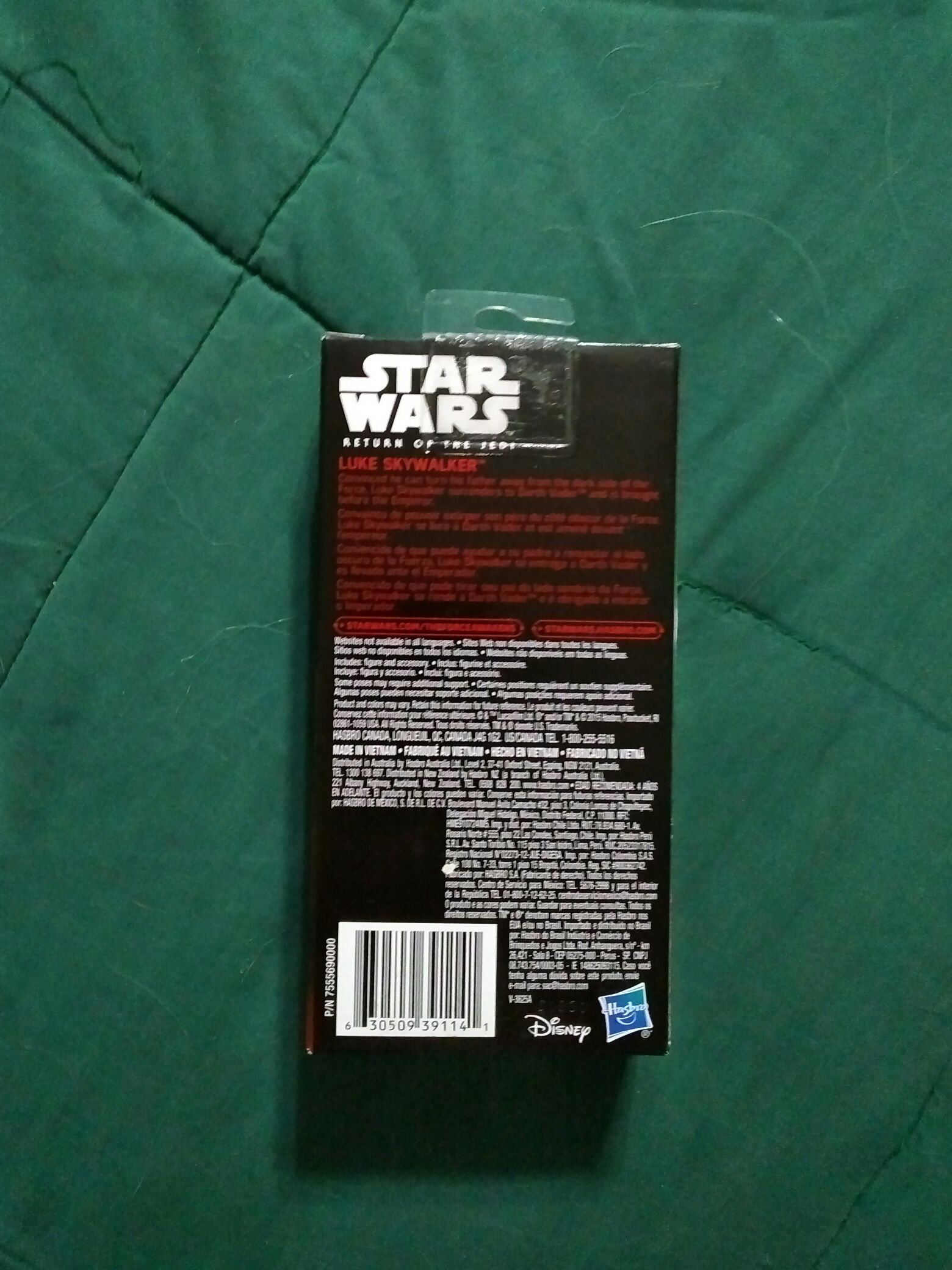 Luke Skywalker (2016) - Hasbro (Star Wars: Return of the Jedi #04) action figure collectible [Barcode 630509391141] - Main Image 2