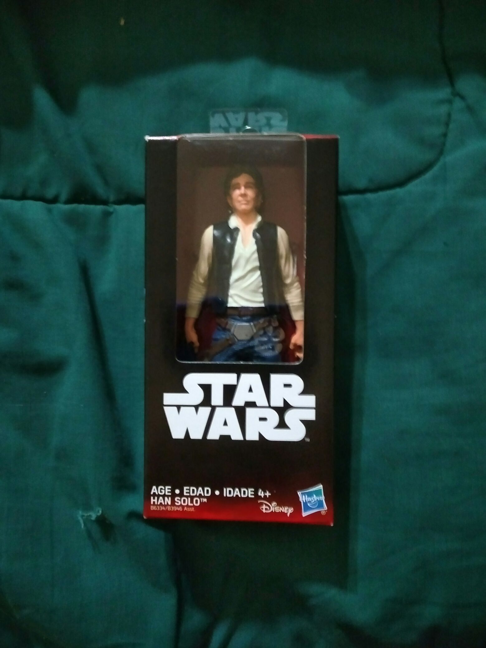 Star Wars 6” - Hans Solo (2016) - Hasbro (Star Wars) action figure collectible [Barcode 630509391158] - Main Image 1