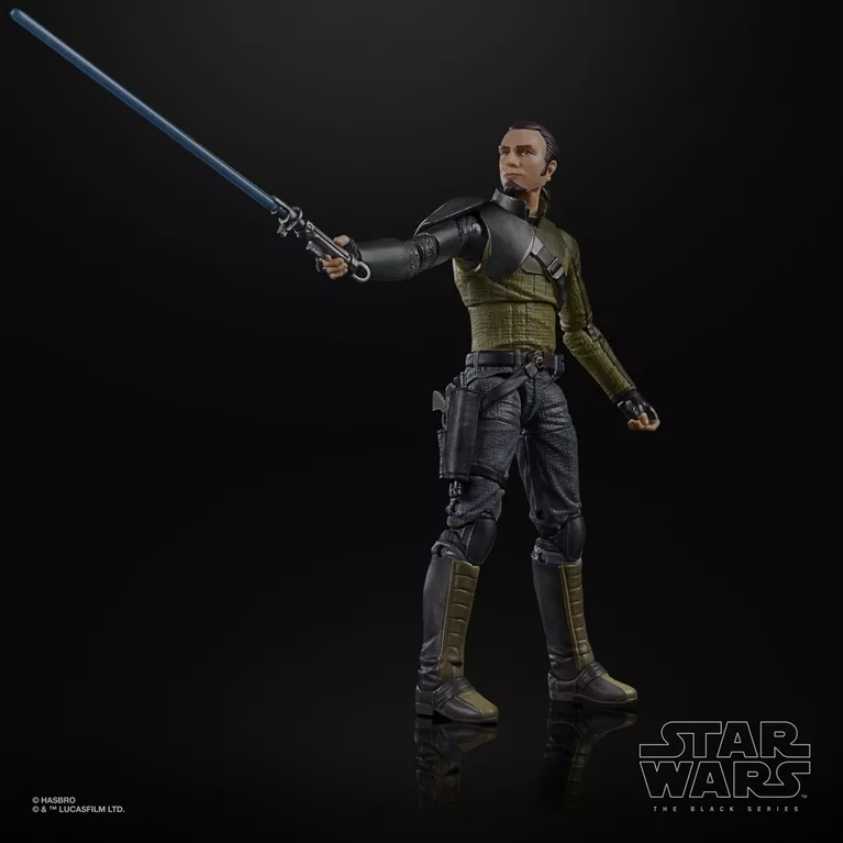 Kanan Jarrus - Hasbro (Star Wars Black 6”) (Starwars Black 6 inch) action figure collectible [Barcode 630509394548] - Main Image 4