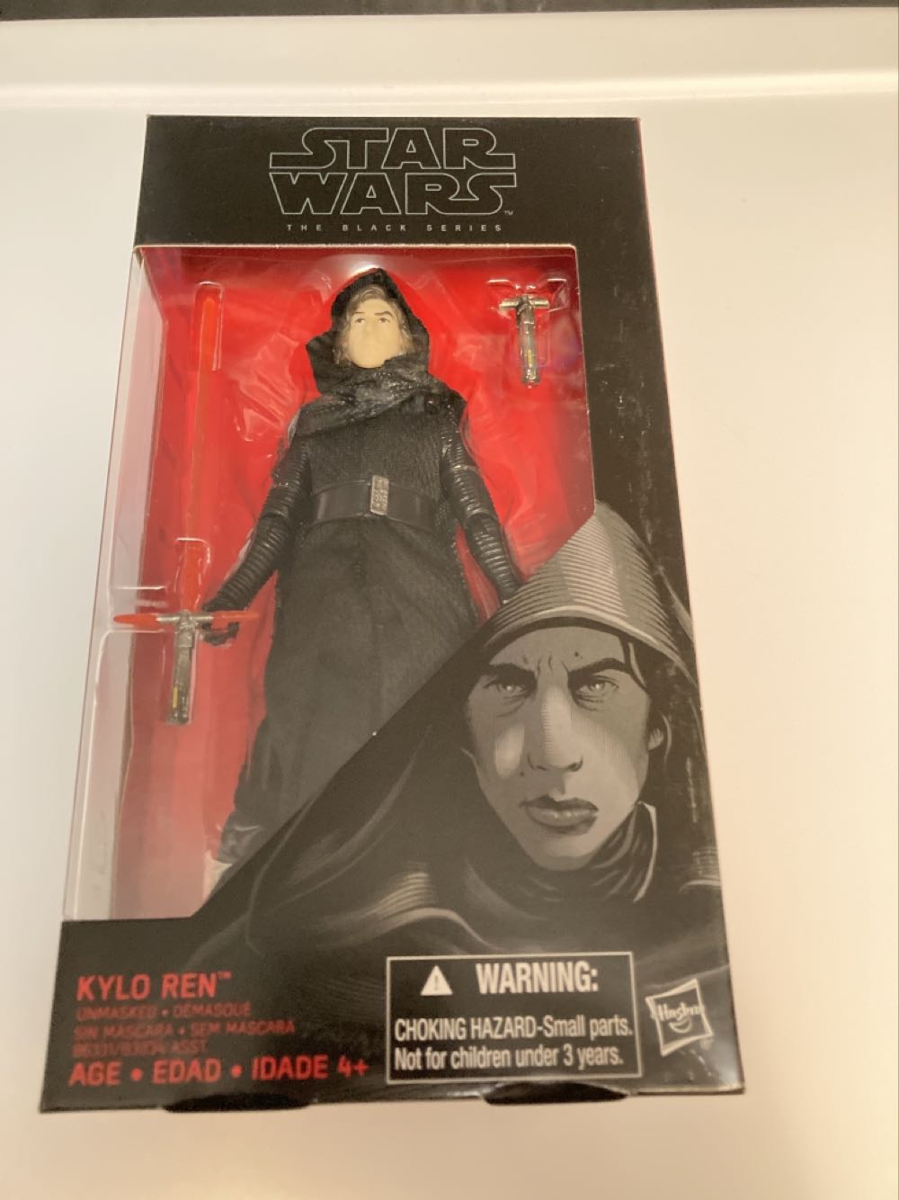 Kylo Ren (Unmasked) #26 - Hasbro (Black Series) (Star Wars - The Black Series) action figure collectible [Barcode 630509394562] - Main Image 3