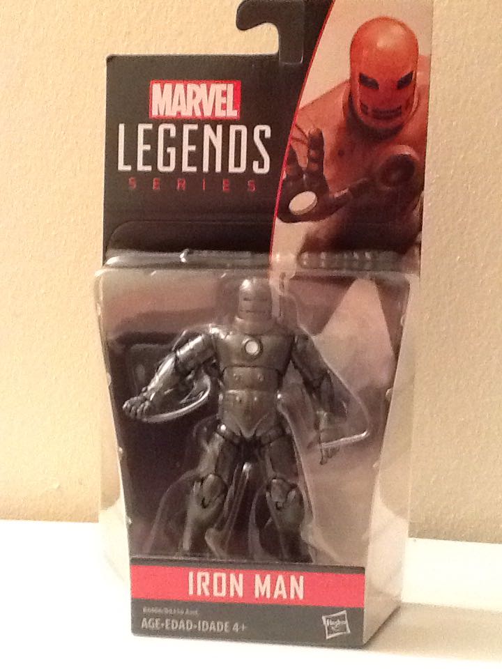 Iron Man (original Armor) - Hasbro (Marvel Legends Series Wave 1 2016) action figure collectible [Barcode 630509396313] - Main Image 1