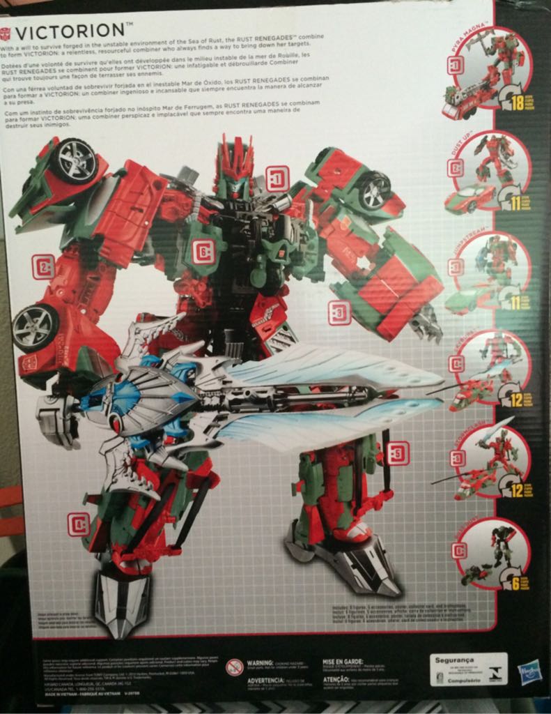 Victorian Transformers Combiner Wars - Hasbro (Transformers Combiner Wars) action figure collectible [Barcode 630509396436] - Main Image 2