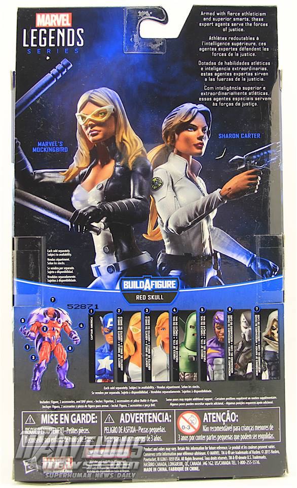 Red Skull 2 Mockingbird - Hasbro (Marvel Legends) action figure collectible [Barcode 630509396641] - Main Image 2