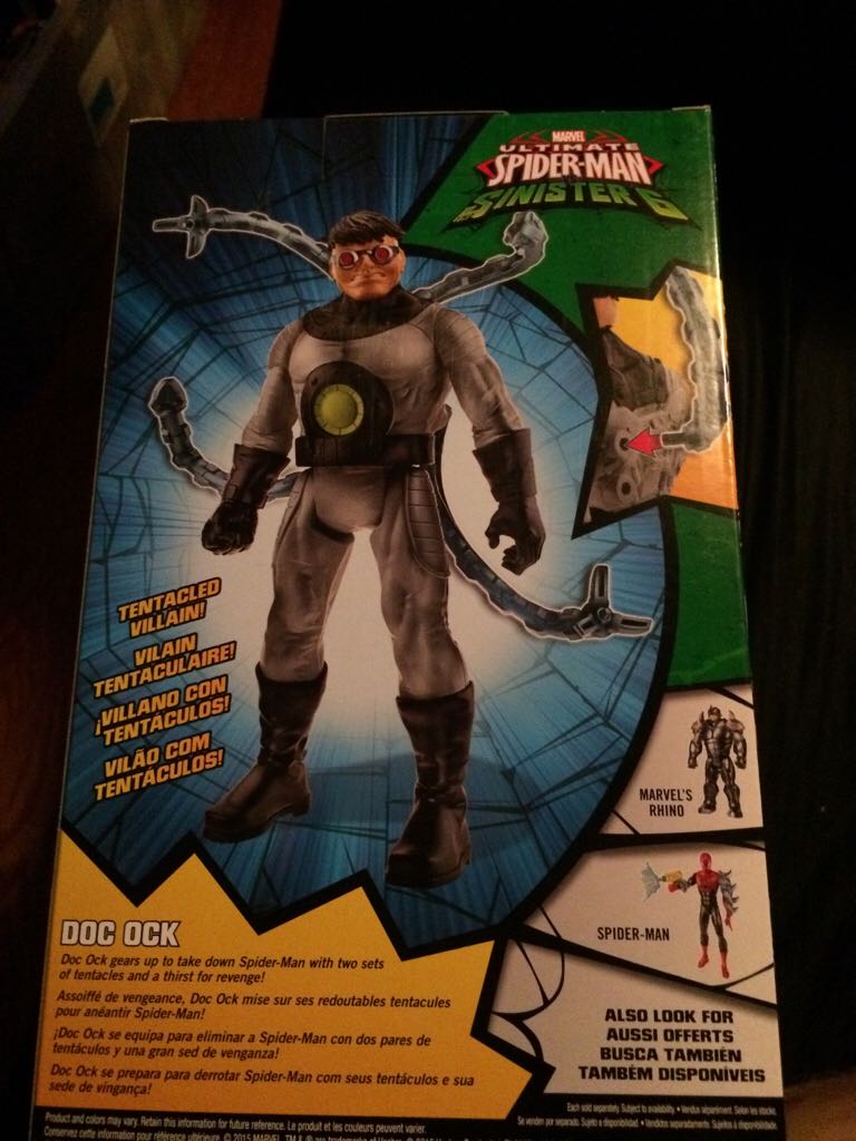 Doc Ock  - Hasbro (MARVEL) action figure collectible [Barcode 630509396771] - Main Image 2