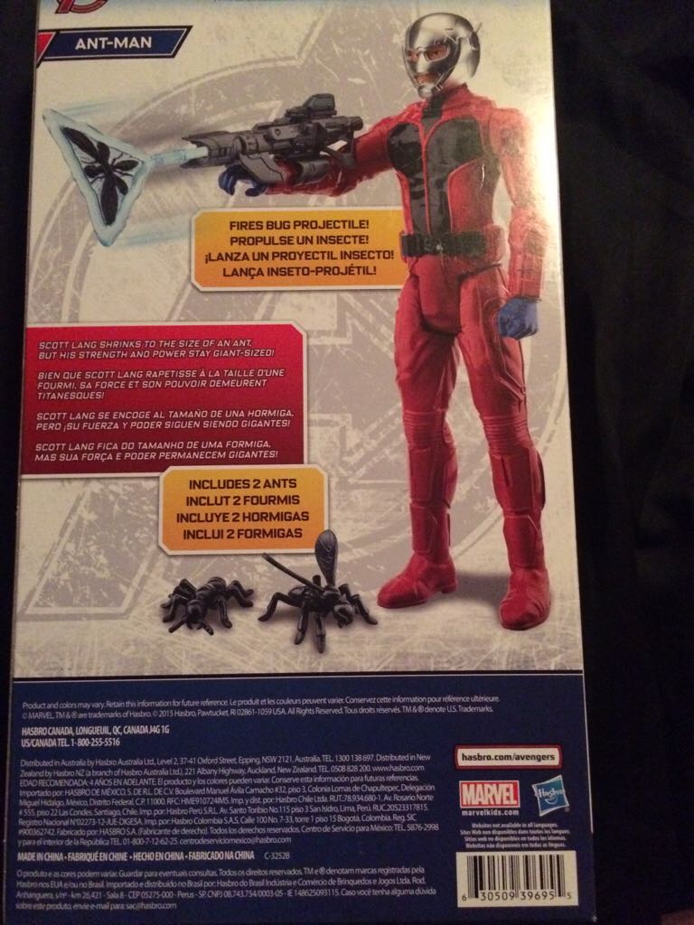 Ant Man - Hasbro (Avengers Assemble Titan Heroes Series) action figure collectible [Barcode 630509396955] - Main Image 2