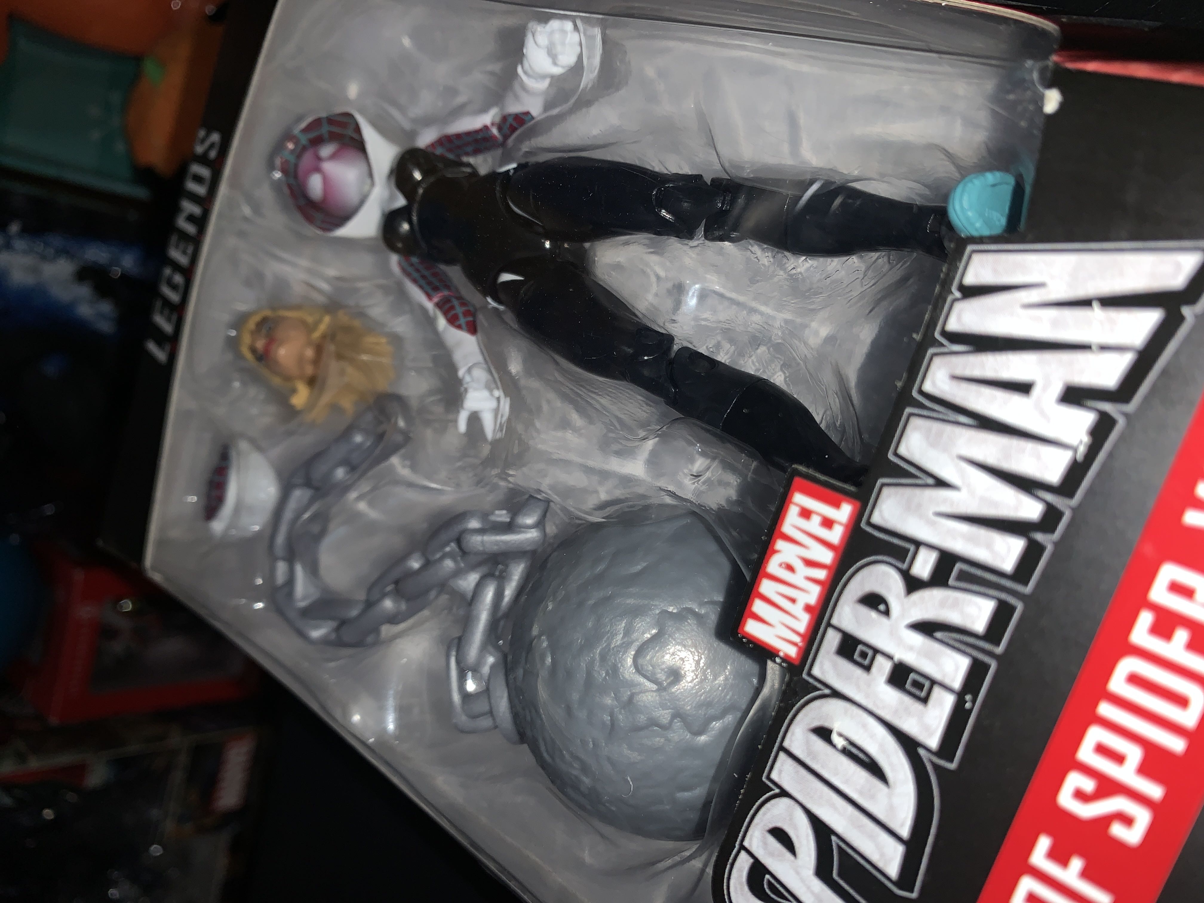 Spider-Gwen - Hasbro (Marvel Legends Absorbing Man Baf Series) action figure collectible [Barcode 630509397372] - Main Image 3