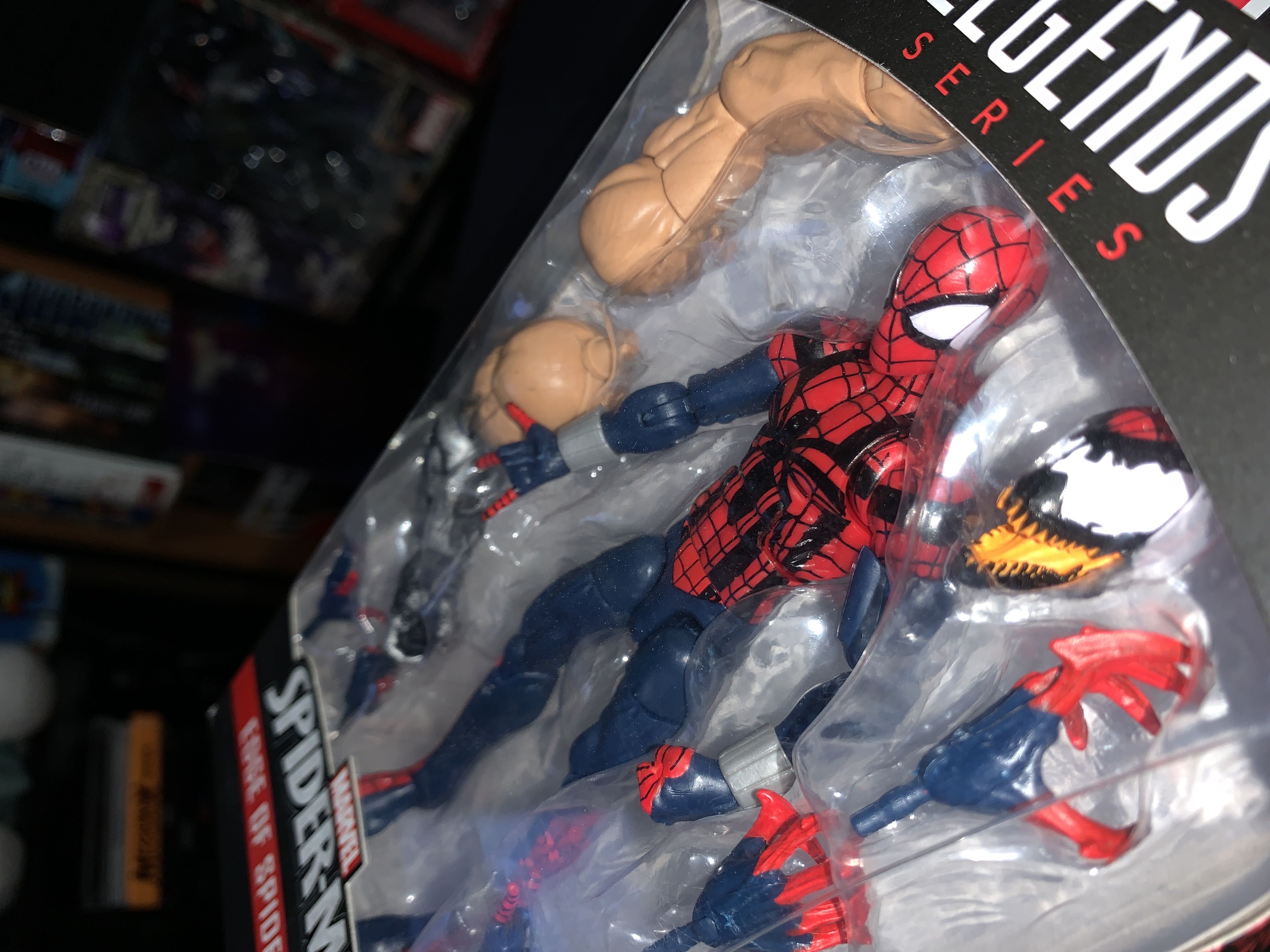 Edge Of Spider-Verse Spider-Man (Absorbing Man) - Hasbro (Marvel Legends (BAF - Absorbing Man)) action figure collectible [Barcode 630509397402] - Main Image 4