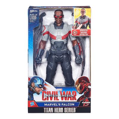 Falcon - Hasbro (Captain America Civil War Titan Heroes) action figure collectible [Barcode 630509399406] - Main Image 2