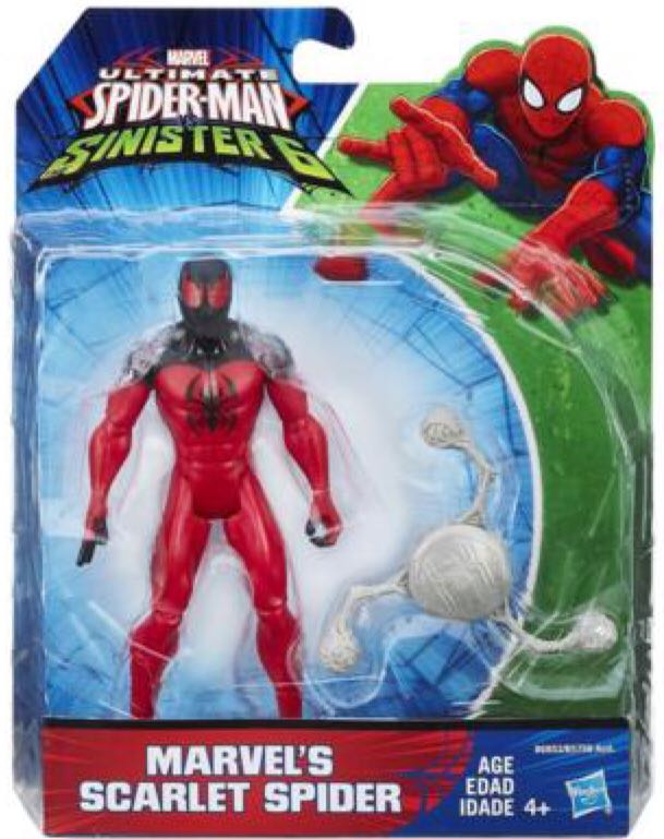 Scarlet Spider - Hasbro (Ultimate Spider-Man Vs Sinister 6) action figure collectible [Barcode 630509401659] - Main Image 1