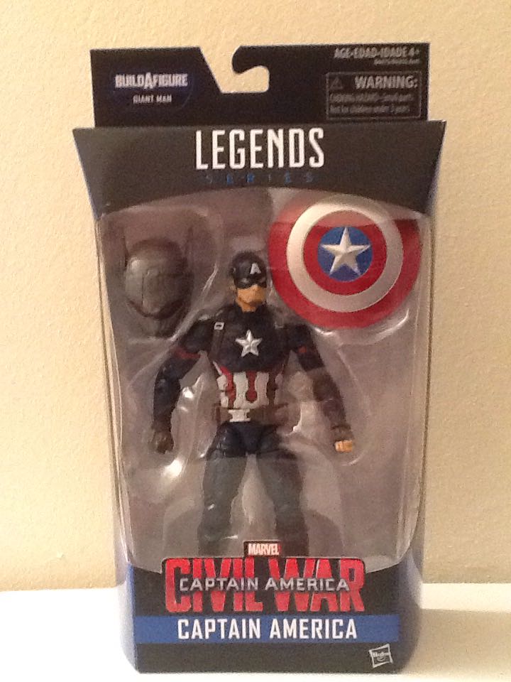 CAPTAIN AMERICA (BAF Giant Man Series) - Hasbro (Marvel Legends) action figure collectible [Barcode 630509401802] - Main Image 2