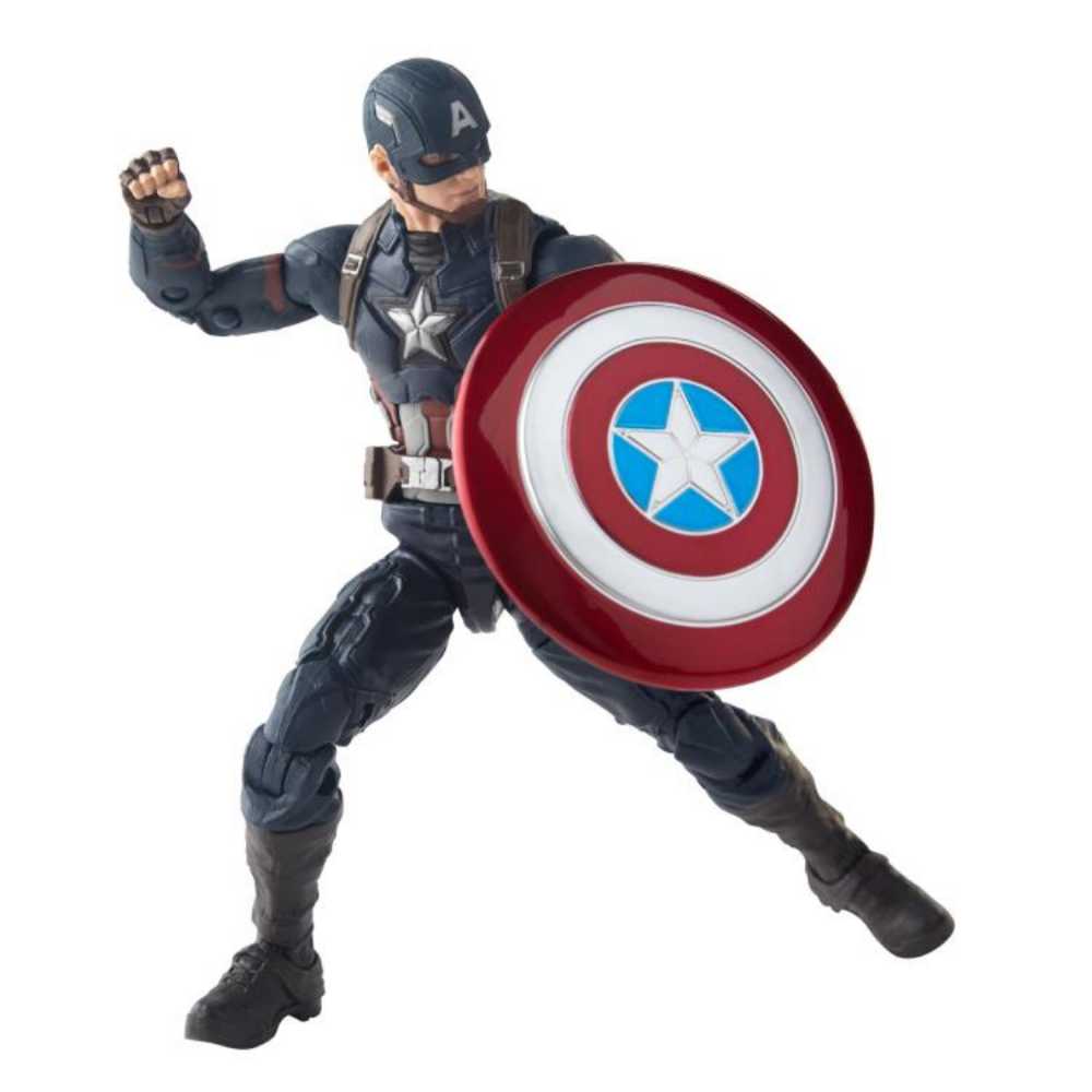 CAPTAIN AMERICA (BAF Giant Man Series) - Hasbro (Marvel Legends) action figure collectible [Barcode 630509401802] - Main Image 3