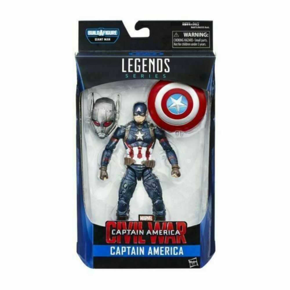 CAPTAIN AMERICA (BAF Giant Man Series) - Hasbro (Marvel Legends) action figure collectible [Barcode 630509401802] - Main Image 4