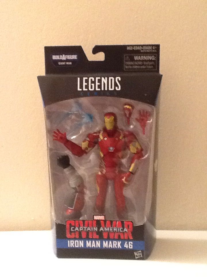 Iron Man Mark 46 - Hasbro (Marvel Legends Captain America Civil War) action figure collectible [Barcode 630509401949] - Main Image 2