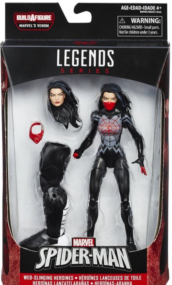 Marvel Legends Silk (Venom SpaceKnight) - Hasbro (Spider-Man) action figure collectible [Barcode 630509402632] - Main Image 1
