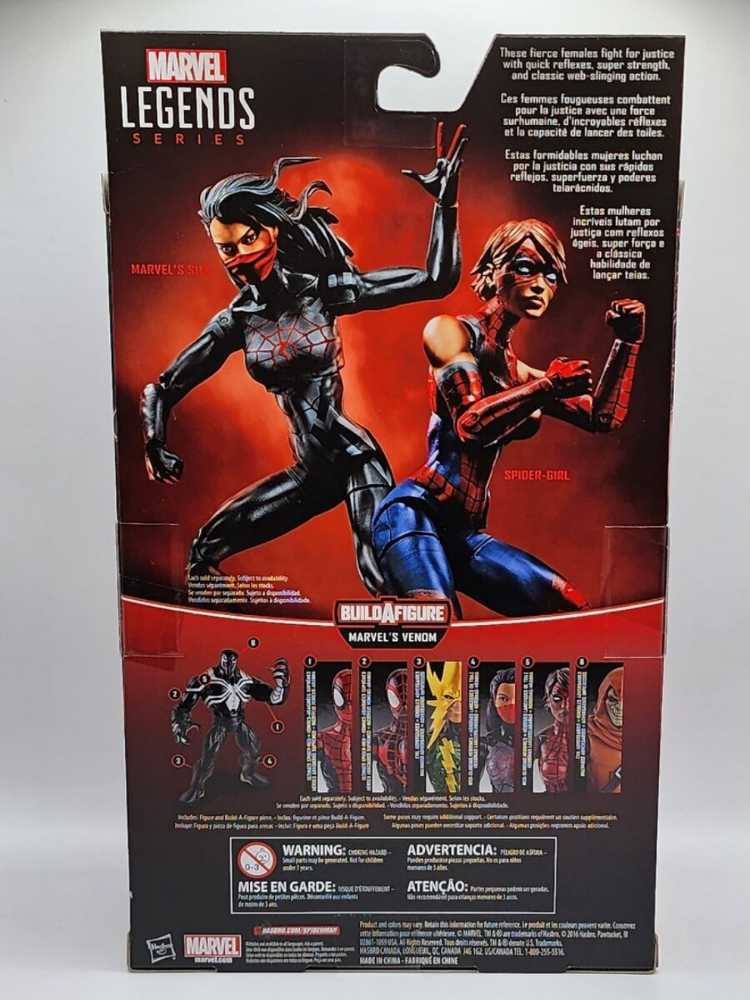 Spider-Girl (Ashley Barton) - Hasbro (Marvel Legends - Venom Series) action figure collectible [Barcode 630509402670] - Main Image 3