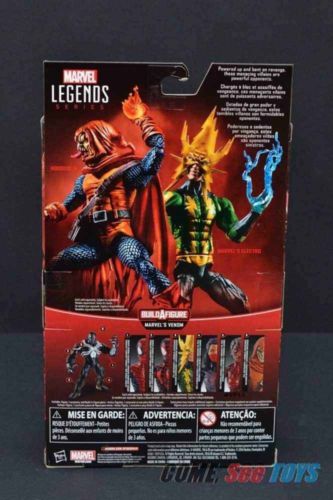 Electro - Hasbro (Marvel Legends  - Venom Series) action figure collectible [Barcode 630509402700] - Main Image 3