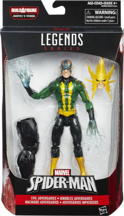 Electro - Hasbro (Marvel Legends  - Venom Series) action figure collectible [Barcode 630509402700] - Main Image 4