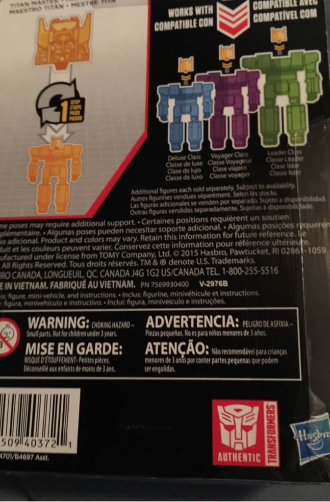 Transformers Titans Return: Loudmouth - Hasbro (Titans Return) action figure collectible [Barcode 630509403721] - Main Image 2