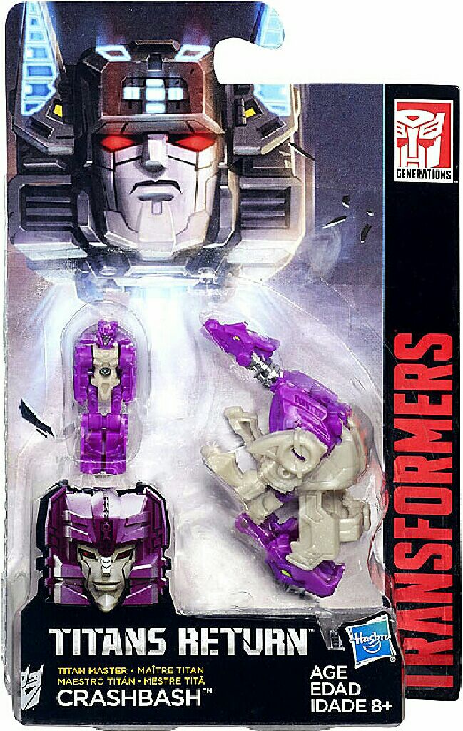 Titans Return Titan Master Crashbash - Hasbro (Transformers Generations: Titans Return) action figure collectible [Barcode 630509403738] - Main Image 1