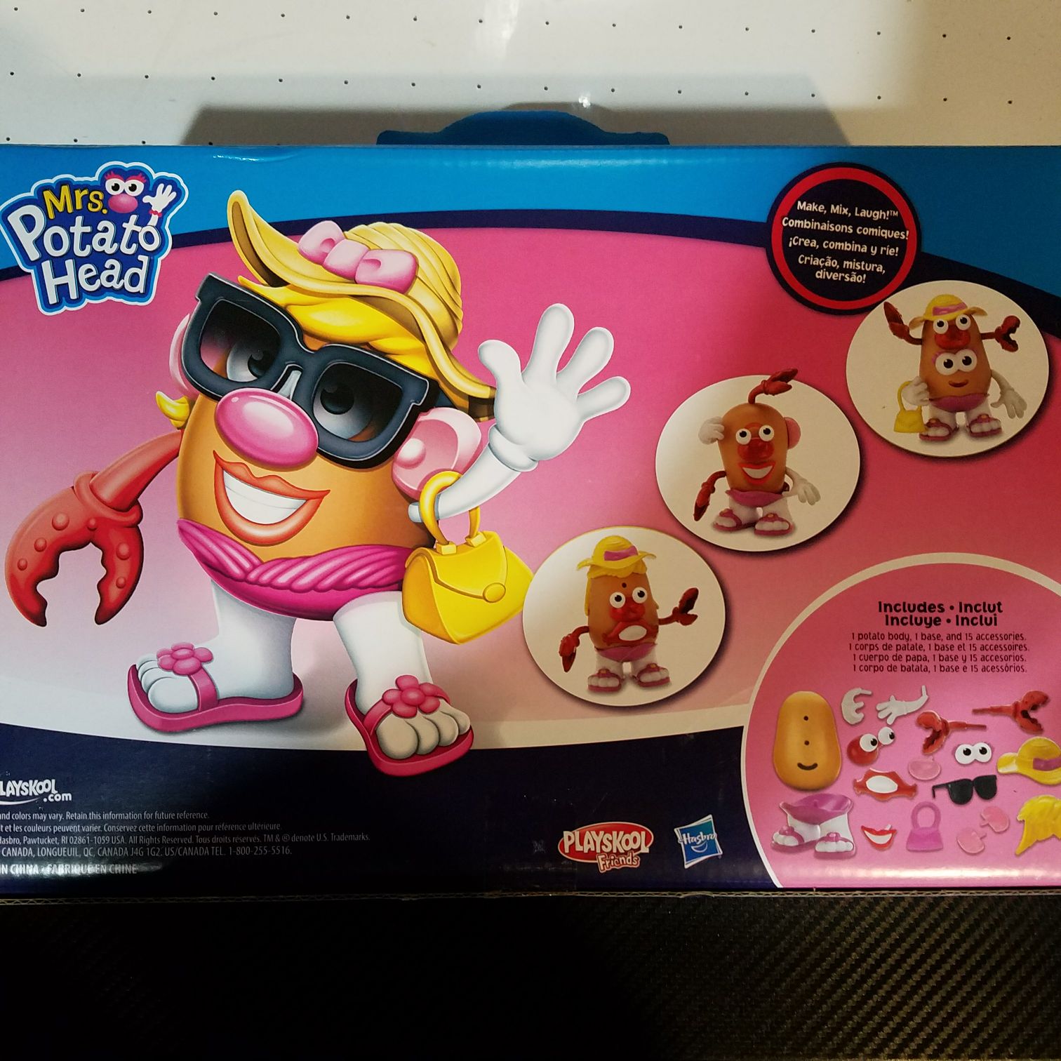 Beach Spudette - Playskool/Hasbro action figure collectible [Barcode 630509404056] - Main Image 2