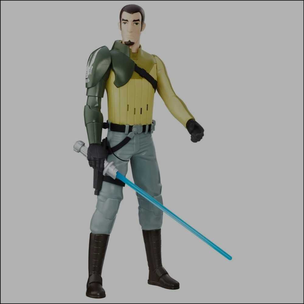 Star Wars 6” - Kanan Jarrus - Hasbro (Star Wars Rebels) action figure collectible [Barcode 630509404131] - Main Image 3