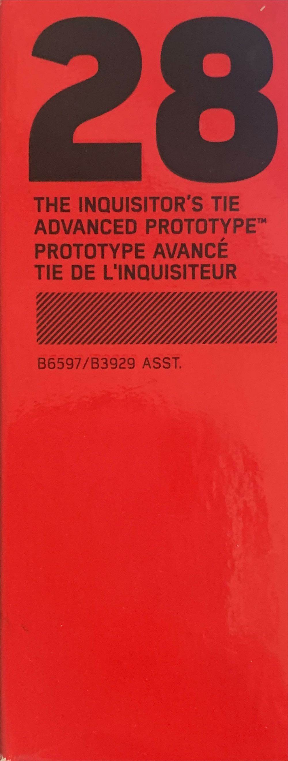 Star Wars - Black Series - Titanium - The Inquisitor’s TIE Advanced Prototype - 28 - Hasbro (Star Wars Titanium Serie Vehicle) action figure collectible [Barcode 630509404209] - Main Image 4