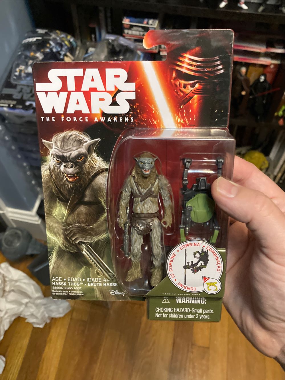 Hassk Thug (The Force Awakens) - Disney / Hasbro (Star Wars) action figure collectible [Barcode 630509407347] - Main Image 3