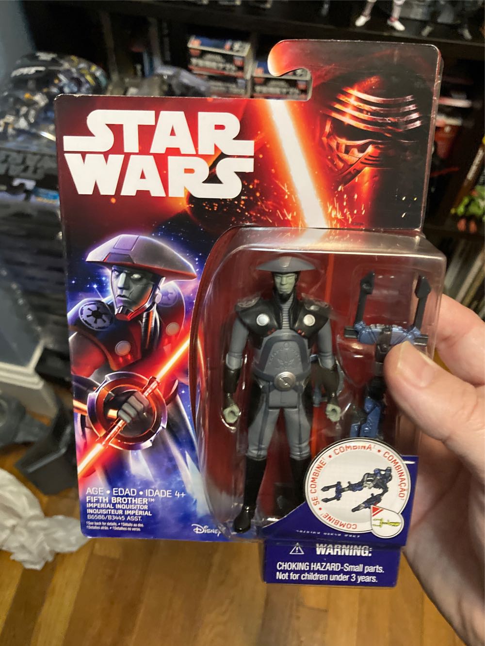 Fifth Brother, Inquisitor - Disney / Hasbro (The Force Awakens) action figure collectible [Barcode 630509407378] - Main Image 4