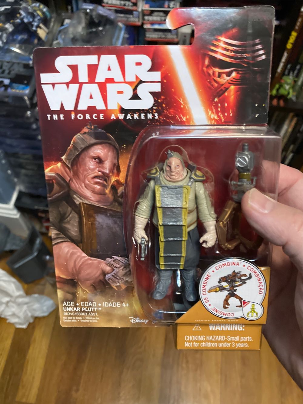 Unkar Plutt - Hasbro (The Force Awakens) action figure collectible [Barcode 630509407415] - Main Image 4