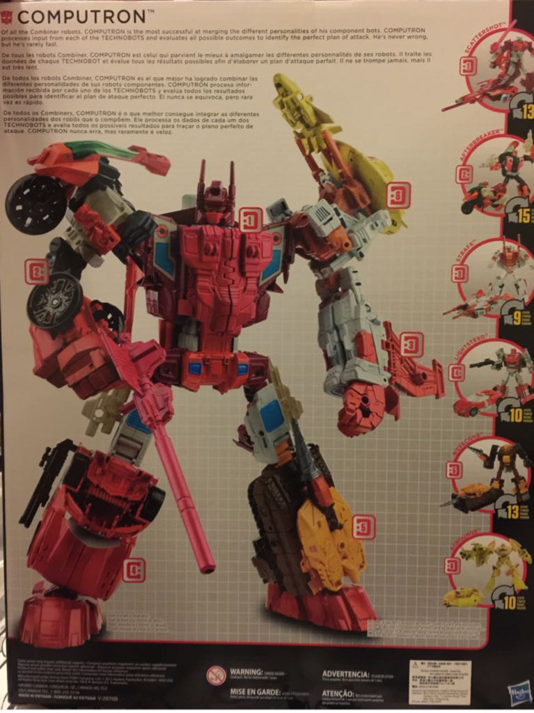 Computron - Hasbro (Transformers: Combiner Wars) action figure collectible [Barcode 630509407781] - Main Image 2