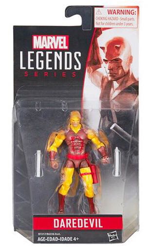 Daredevil Yellow Costume - Hasbro (Marvel Legends Series) action figure collectible [Barcode 630509412228] - Main Image 2