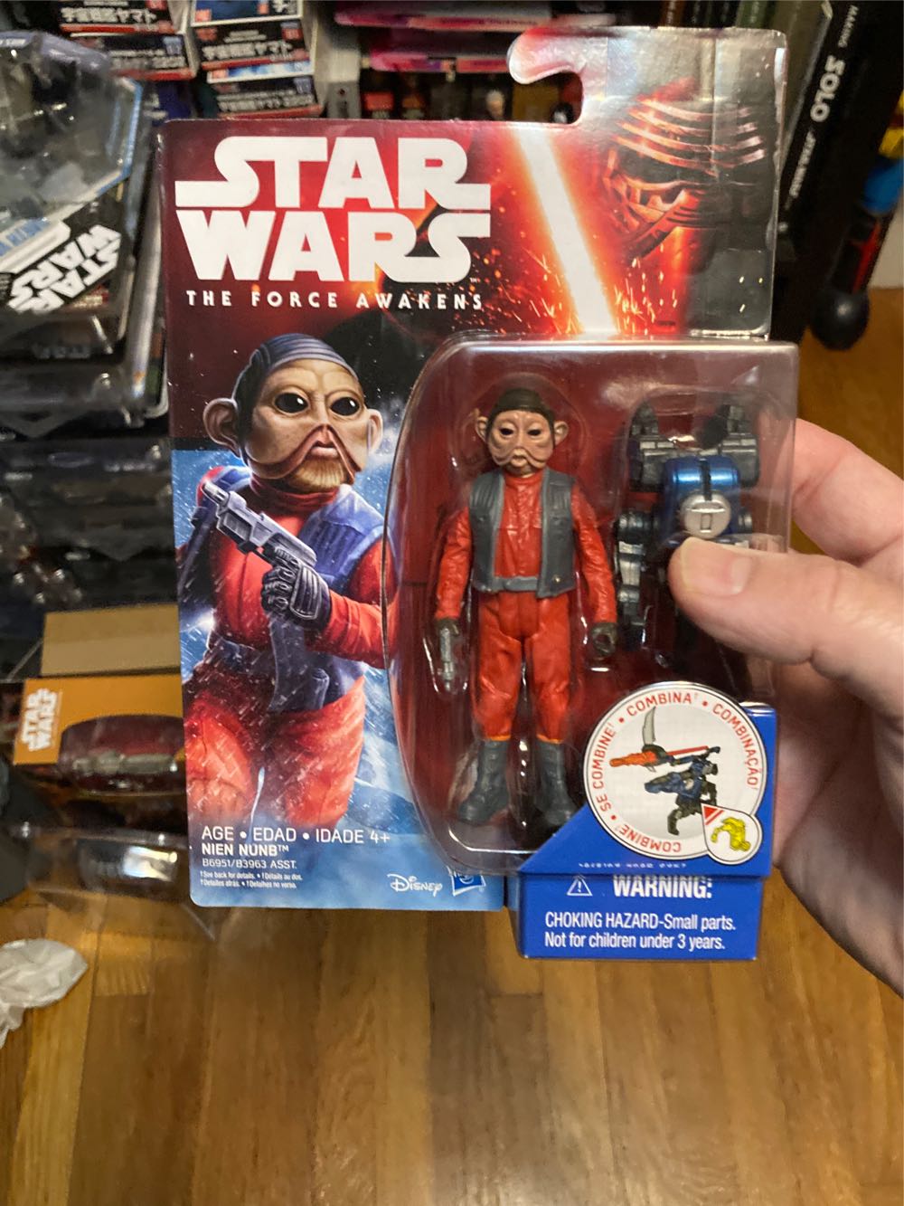Nien Nunb - Disney / Hasbro (The Force Awakens) action figure collectible [Barcode 630509414116] - Main Image 3