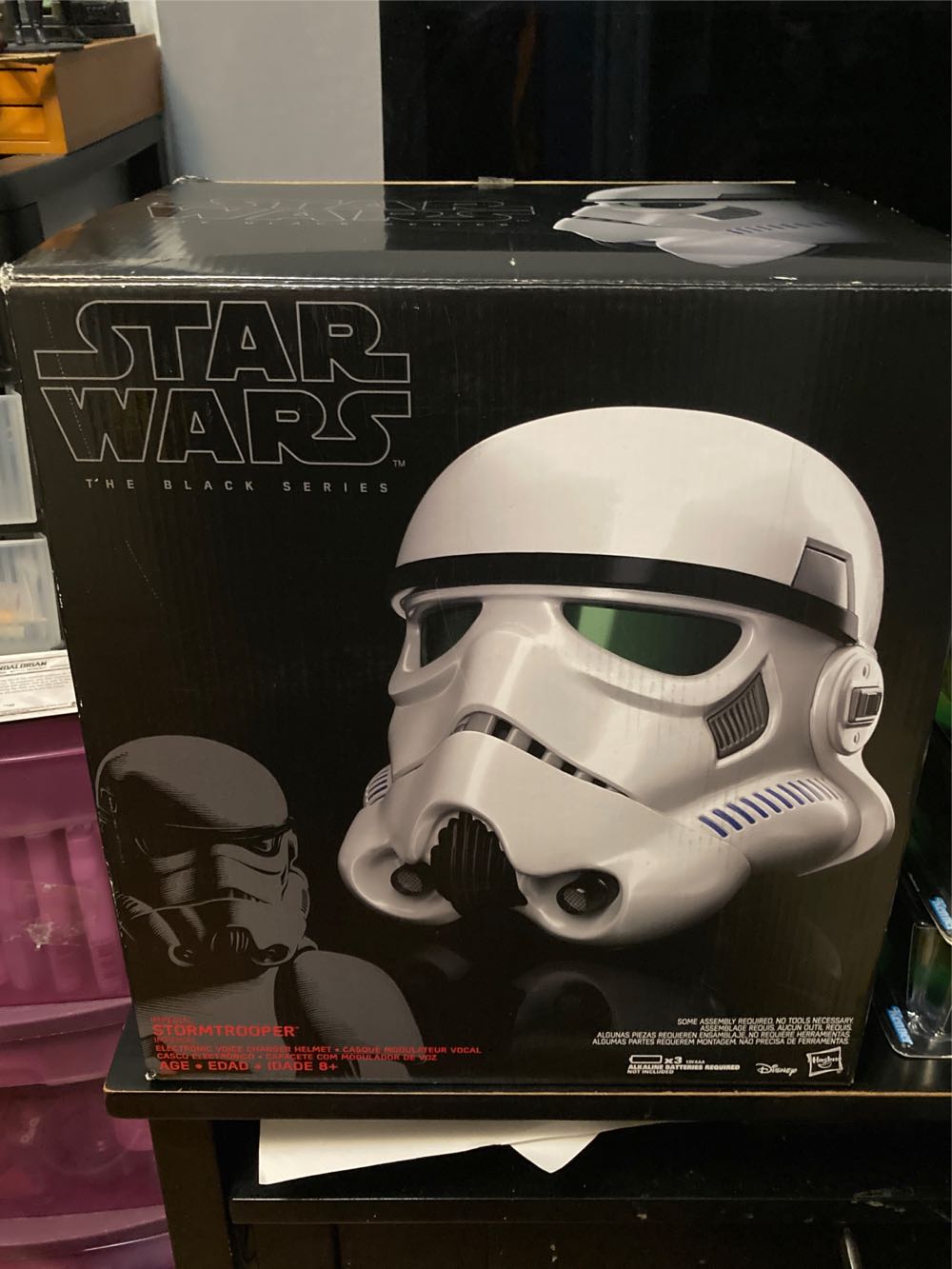 Black Series Helmet Imperial Stormtrooper - Hasbro (Star Wars Episode IV A New Hope) action figure collectible [Barcode 630509419944] - Main Image 2