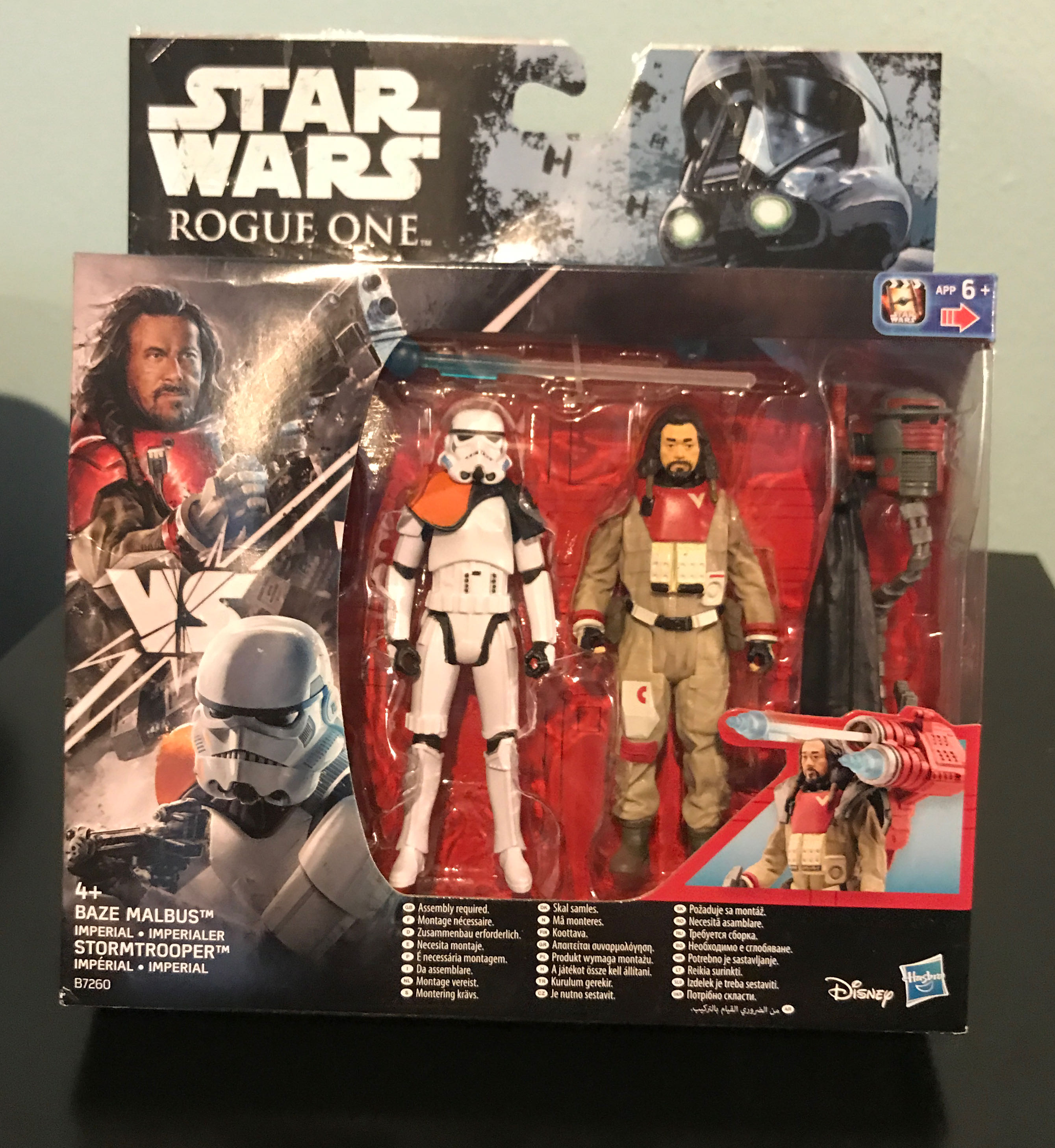 Stormtrooper - Disney / Hasbro (Rogue One 3.75” 2015- 16: 2- Packs) action figure collectible [Barcode 630509420070] - Main Image 3