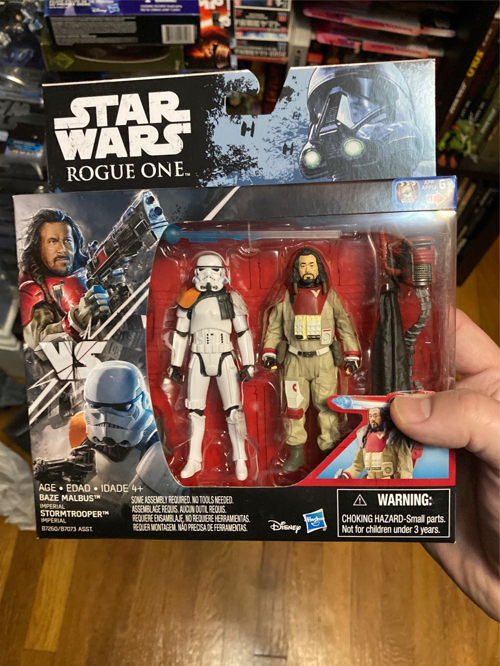 Stormtrooper - Disney / Hasbro (Rogue One 3.75” 2015- 16: 2- Packs) action figure collectible [Barcode 630509420070] - Main Image 4