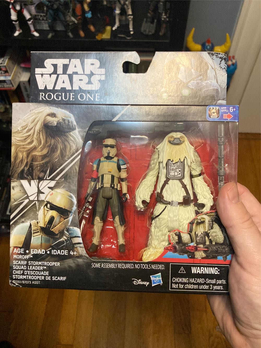 Scarif Stormtrooper Squad Leader - Disney / Hasbro (Rogue One 3.75” 2015- 16: 2- Packs) action figure collectible [Barcode 630509420087] - Main Image 3