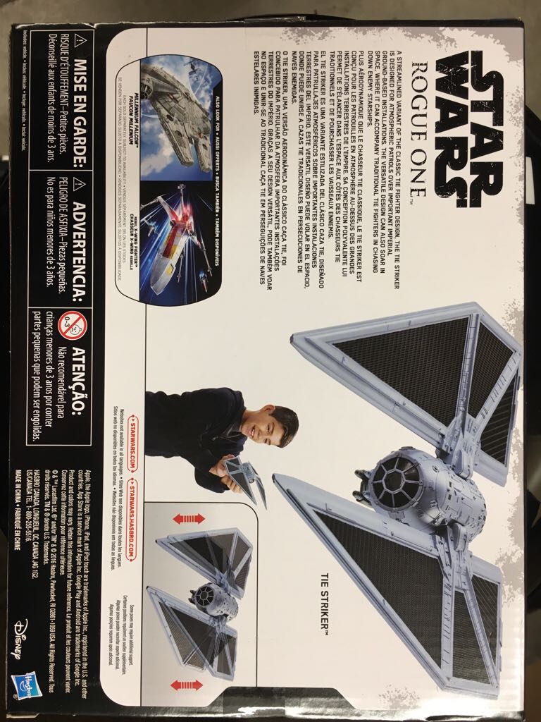 Rogue One TIE Striker - Disney Hasbro action figure collectible [Barcode 630509420162] - Main Image 2