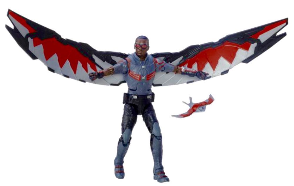 Marvel Legends Series - Captain America: Civil War - Falcon (Civil War Film Version) - Hasbro (Marvel Legends) action figure collectible [Barcode 630509423163] - Main Image 3