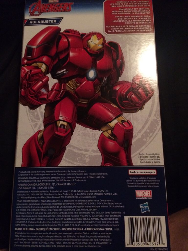 Hulkbuster  - Hasbro (Avengers Assemble Titan Heroes Series) action figure collectible [Barcode 630509423170] - Main Image 2