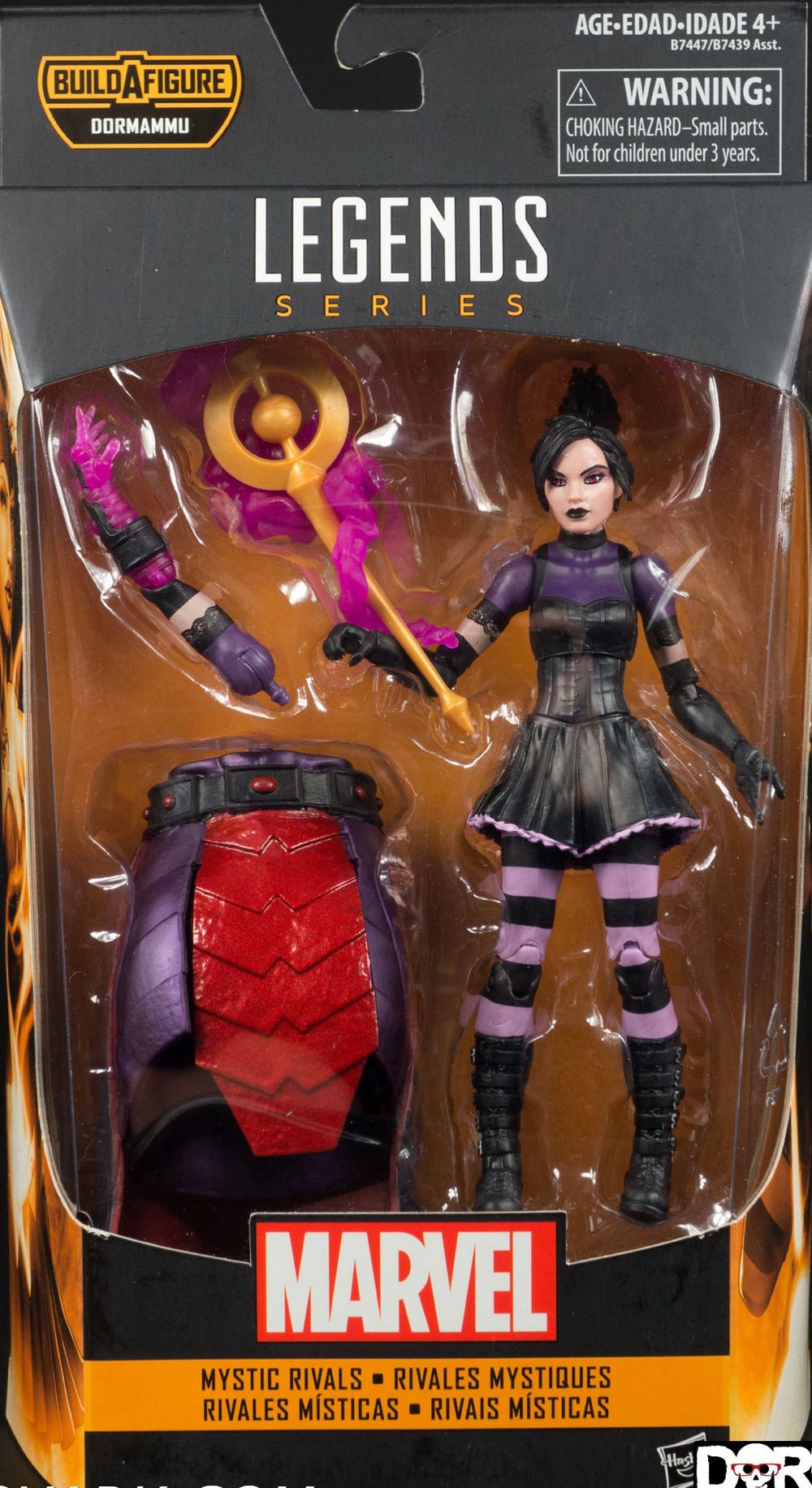 Marvel Legends Series - Doctor Strange - BAF Dormammu - Nico Minoru - Hasbro (Marvel Legends - BAF Dormammu) action figure collectible [Barcode 630509425341] - Main Image 3