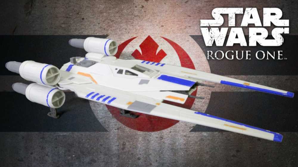 Rebel U-wing Fighter - Hasbro (Star Wars: Rogue One) action figure collectible [Barcode 630509425778] - Main Image 4