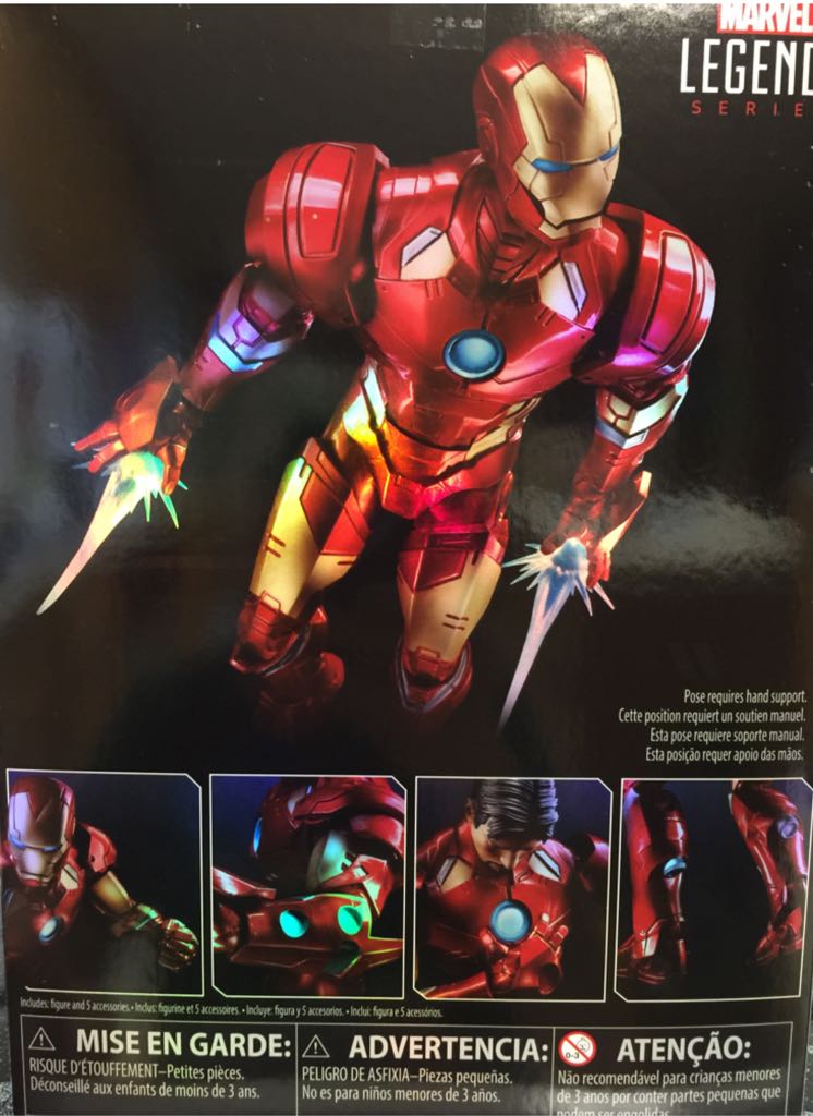 Iron Man - Hasbro (Marvel Legends) action figure collectible [Barcode 630509428335] - Main Image 2