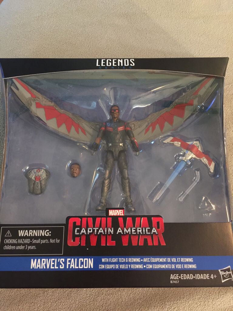 Falcon - Hasbro (Marvel Legends) action figure collectible [Barcode 630509428489] - Main Image 2
