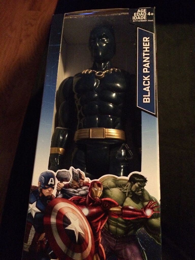 Black Panther - Hasbro (Avengers Titan Heroes) action figure collectible [Barcode 630509429776] - Main Image 1