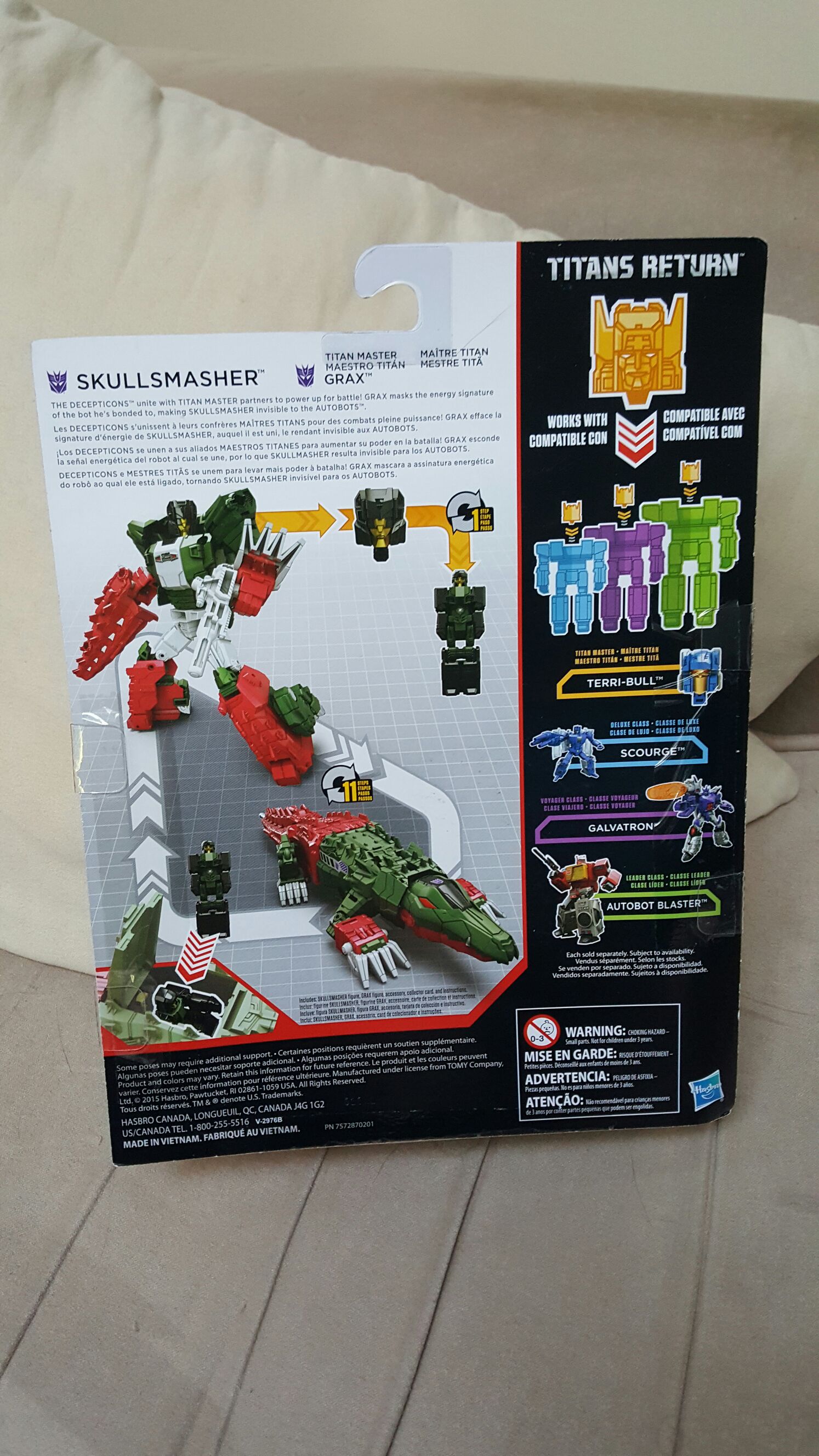 Transformers Titans Return: Skullsmasher - Hasbro (Transformers Generations: Titans Return) action figure collectible [Barcode 630509431304] - Main Image 2