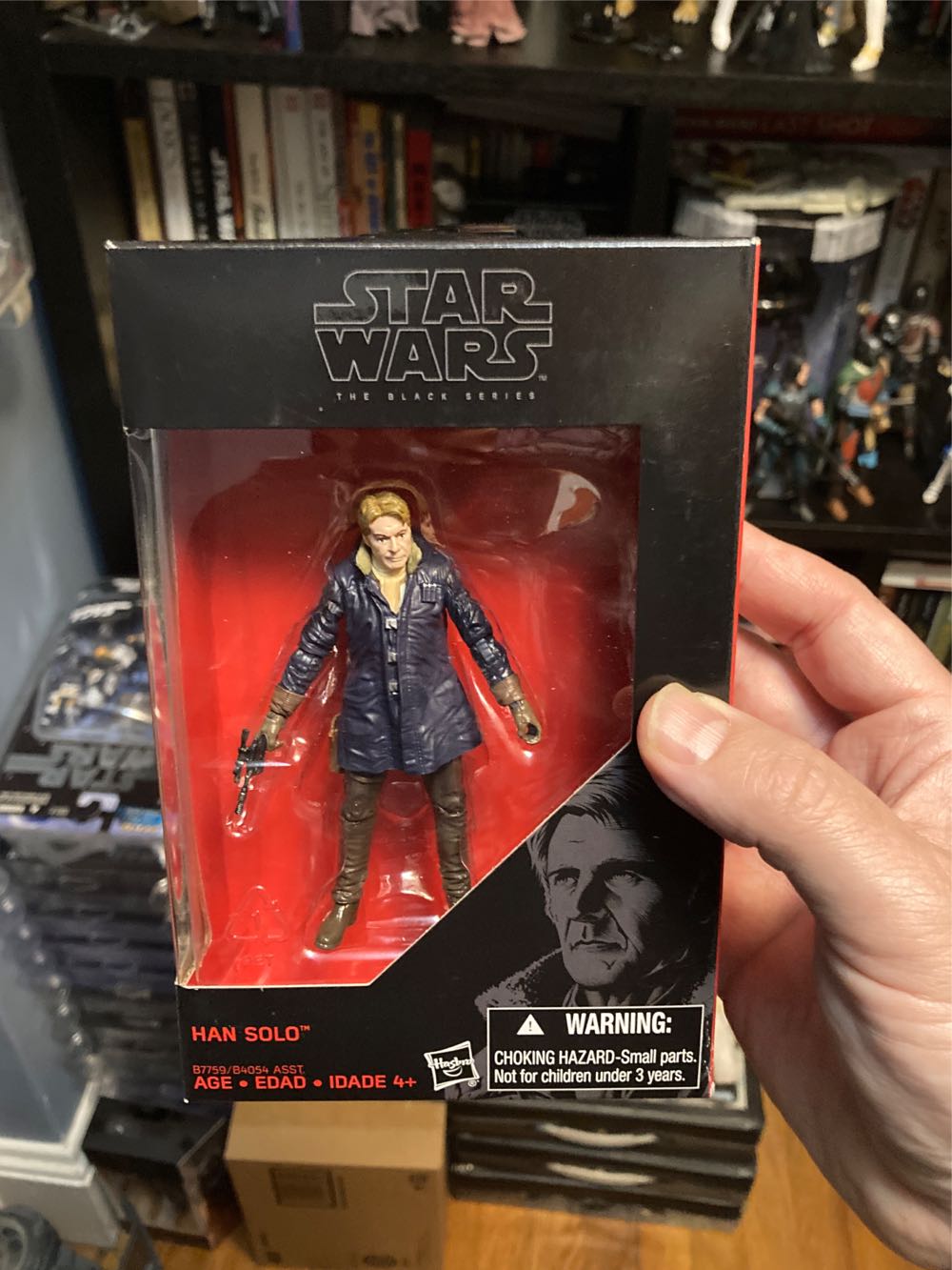 Walmart Black Series : Han Solo - Hasbro (2013-Now The Black Series 3.75) action figure collectible [Barcode 630509431762] - Main Image 3