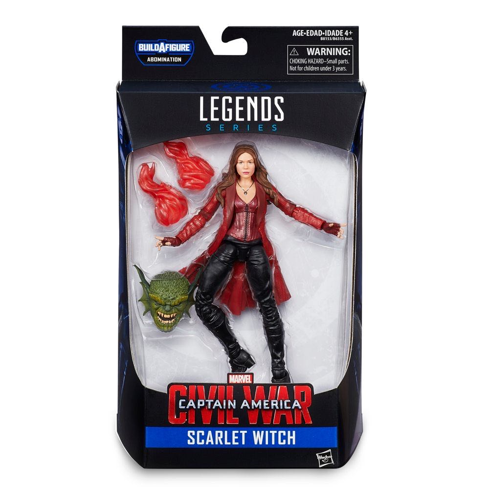 Marvel Legends Abomination BAF Captain America Civil War Scarlet Witch - Hasbro (Marvel Legends (BAF - Abomination)) action figure collectible [Barcode 630509443581] - Main Image 3