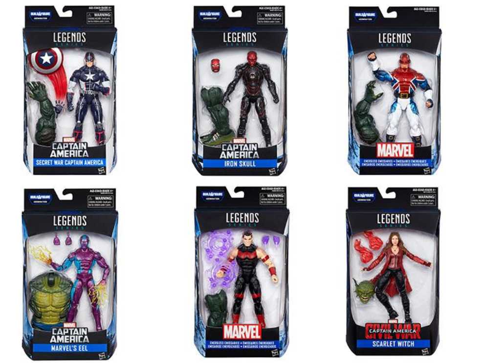 Marvel Legends Abomination BAF Captain America Civil War Scarlet Witch - Hasbro (Marvel Legends (BAF - Abomination)) action figure collectible [Barcode 630509443581] - Main Image 4