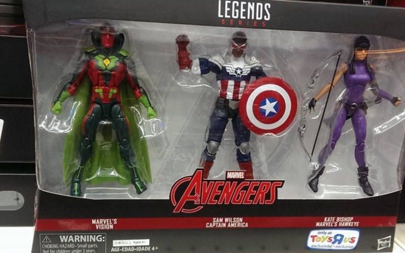 Marvel Legends Sam Wilson Falcon Captain America - Hasbro (Legend Series Marvel Avengers) action figure collectible [Barcode 630509444731] - Main Image 2